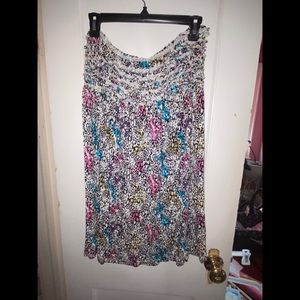 Nicole Miller Swim Suit Cover Up Dress